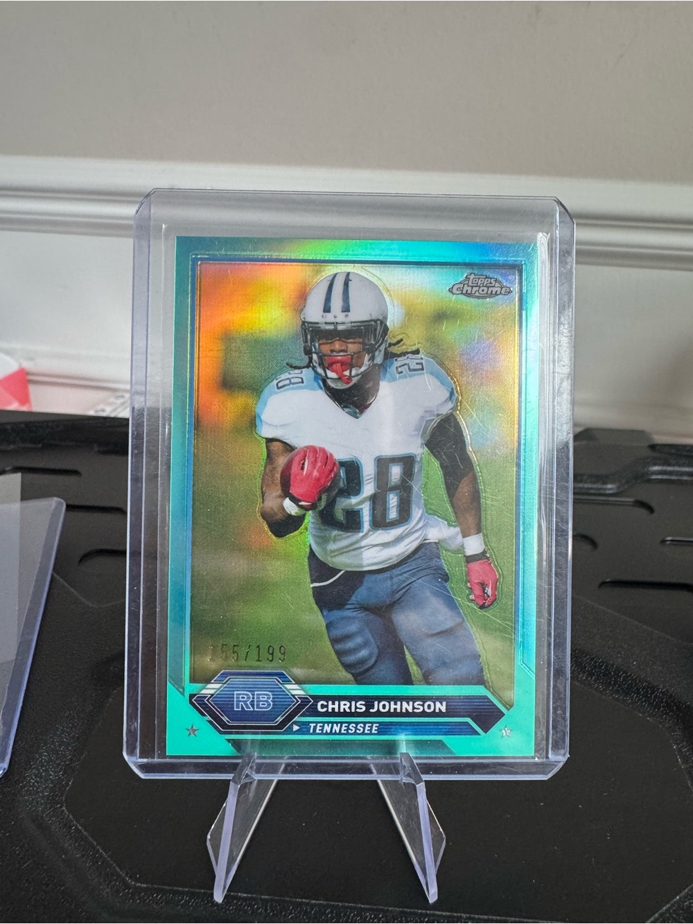 🔥 2024 Chris Johnson Topps Chrome Topps Composite 155/199 Prizm Variation